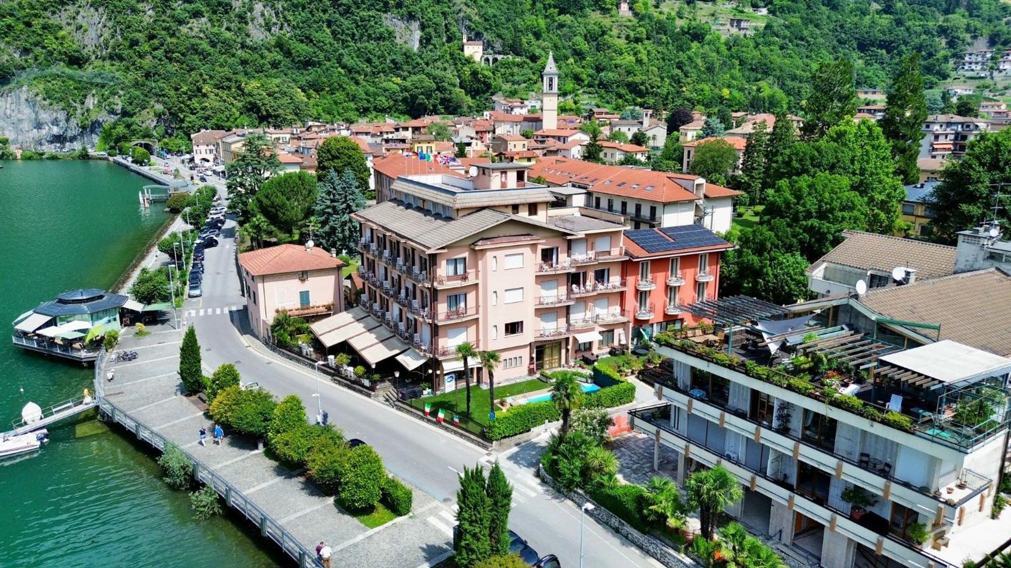 Hotel Europa Porlezza Kültér fotó